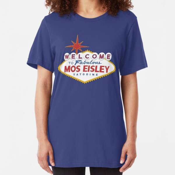 What Happens in Mos Eisley Slim Fit T-Shirt