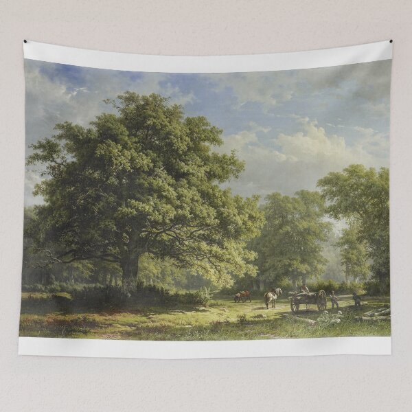 Item preview, View In The Benthein Forest Painting designed and sold by FladsynnDesigns.