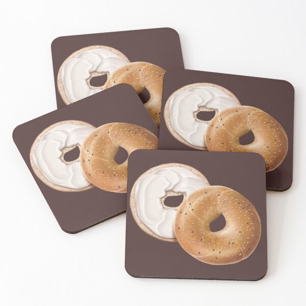 Item preview, Sliced Bagel Spread With Cream Cheese designed and sold by Alicia Chee.