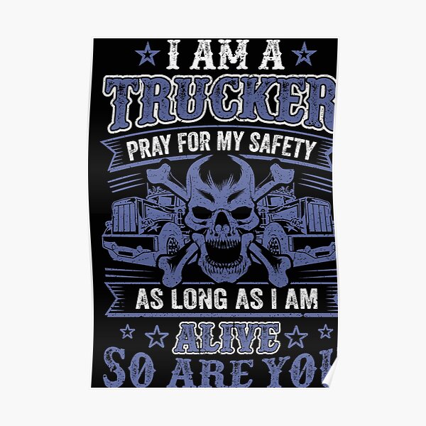 Trucker Safety Posters for Sale