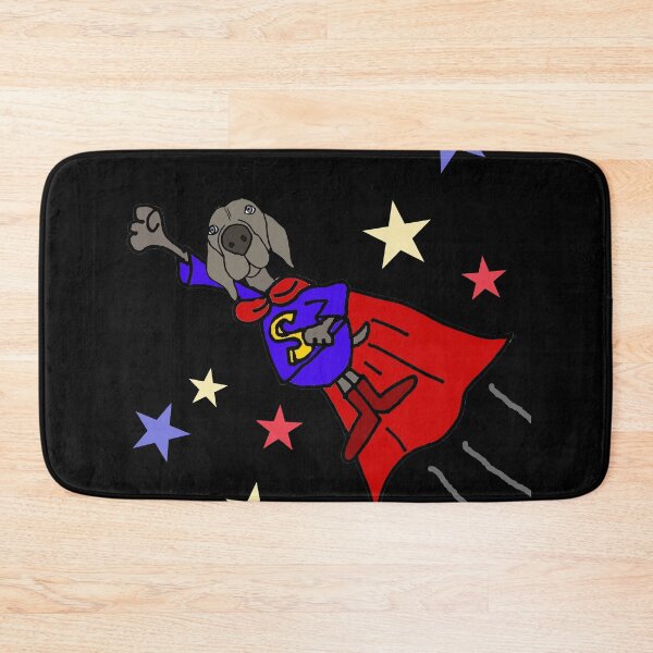 Item preview, Funny Weimaraner Dog Superhero designed and sold by Nature's Fancy.