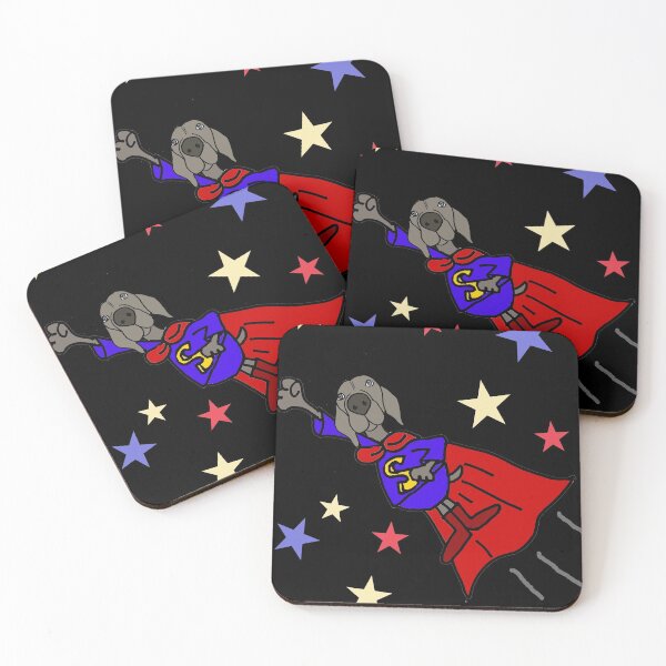 Item preview, Funny Weimaraner Dog Superhero designed and sold by Nature's Fancy.