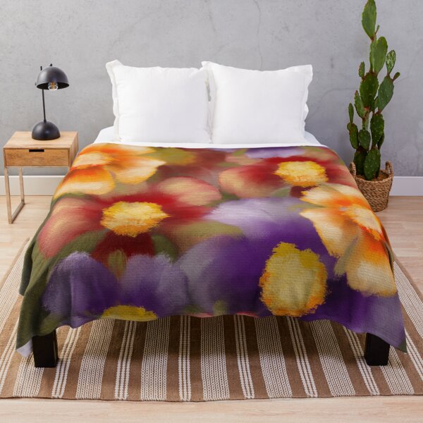 Item preview, Painterly Portulacas designed and sold by Rasendyll.