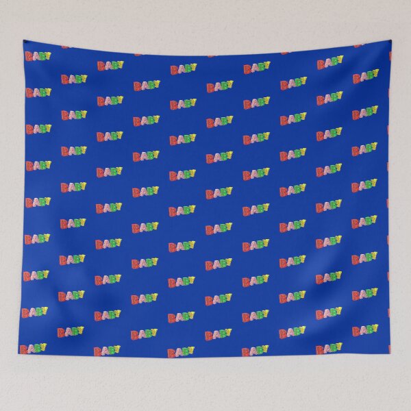 Item preview, BABY blue background designed and sold by miaterinka.