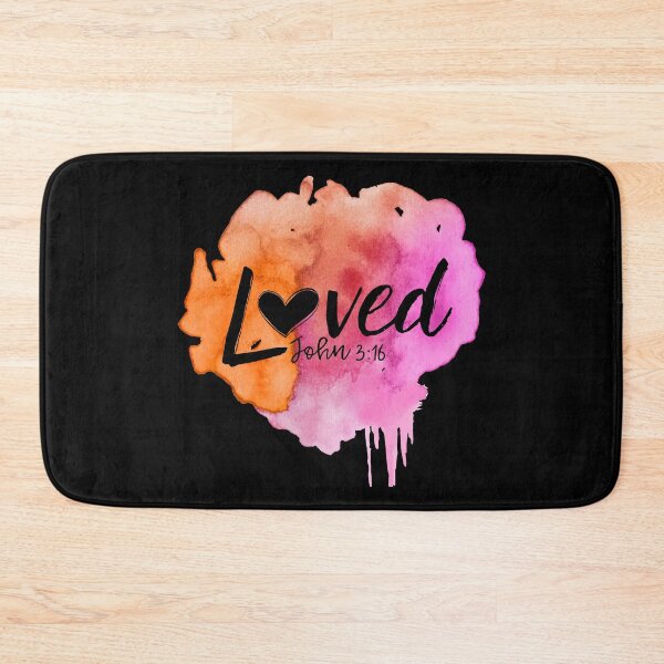 Item preview, Loved: John 3:16 designed and sold by ChelleCreate.