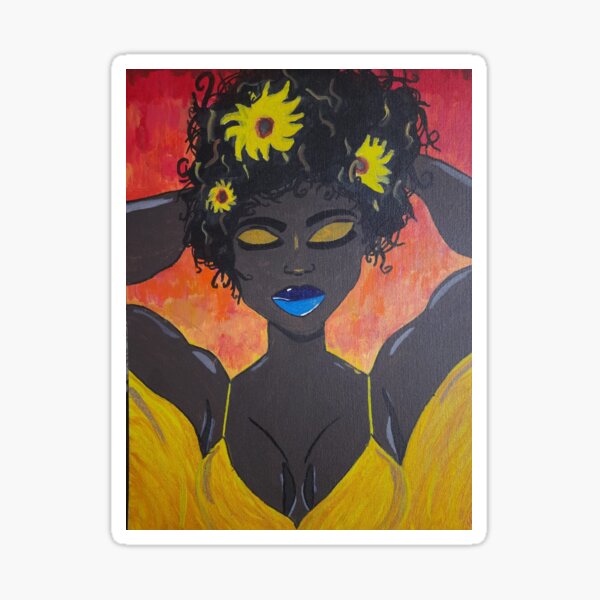 Item preview, Print from a handmade eccentric canvas painting designed and sold by nehathisis.