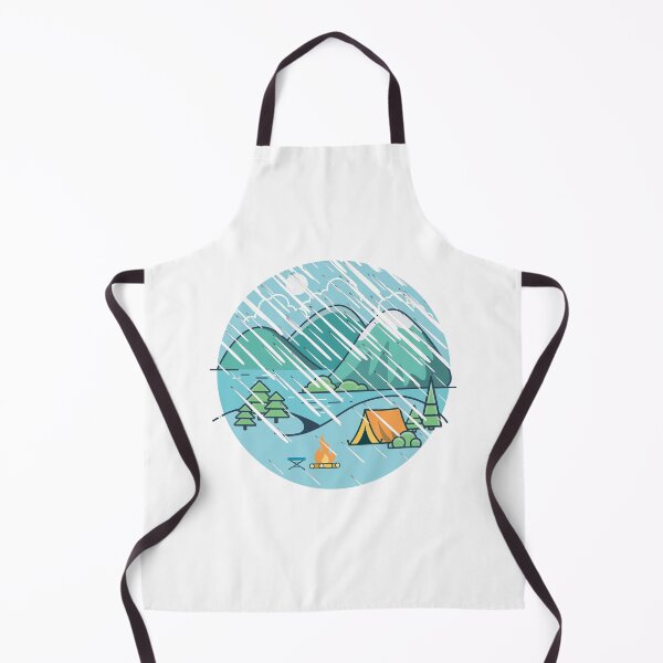 Item preview, camping in rain designed and sold by damithez.