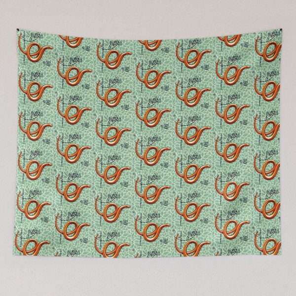 Item preview, Polska Gold Snake Print designed and sold by Go-Postal.