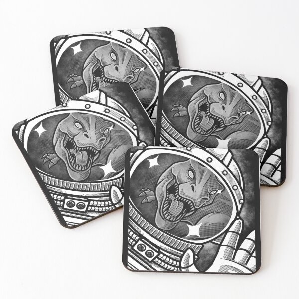 Item preview, Astronaut and Dino designed and sold by Iyyuphoria.