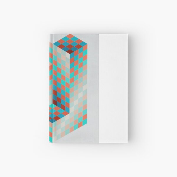 Op Art #OpArt Optical Art #OpticalArt Optical Illusions #OpticalIllusions #Illusion Hardcover Journal