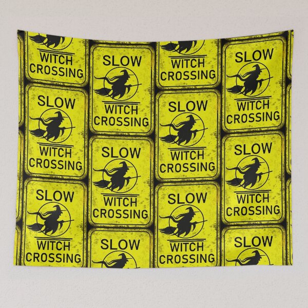 Item preview, Slow Witch Crossing, Flying Witch designed and sold by ronnieyoung.