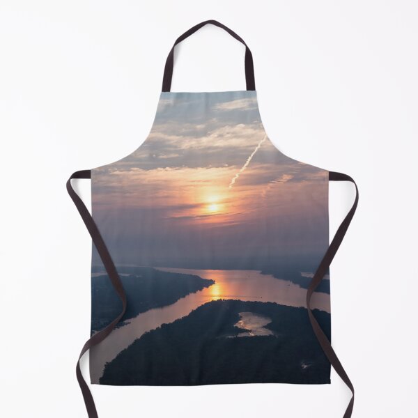 Item preview, Foggy Pink Sunrise Over the Ottawa River designed and sold by Georgia Mizuleva.