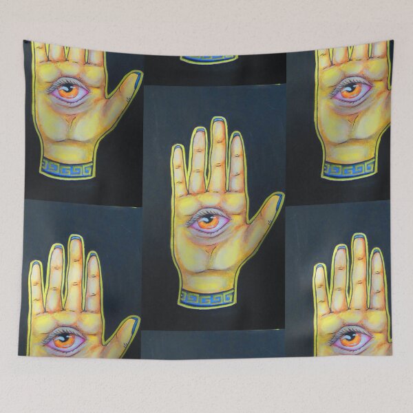 Item preview, Hand Of God | Eye of God hand of God third eye occult  designed and sold by AkiruzArt.