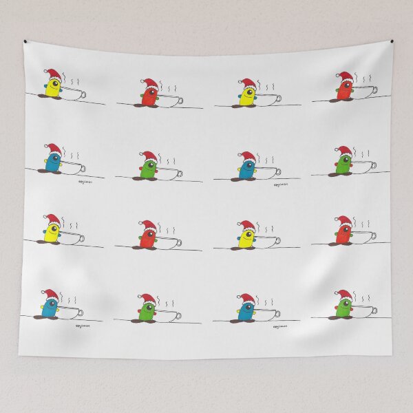Item preview, Happy holidays, Earthlings! designed and sold by Katy Wuerker.