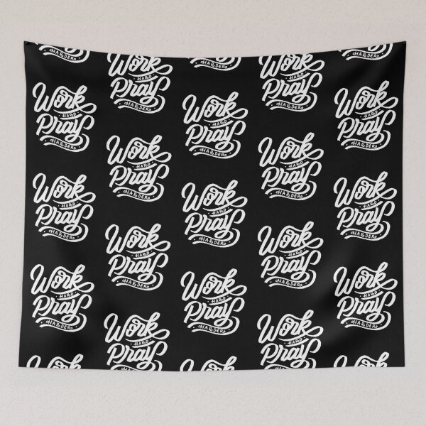 Item preview, Work Hard Pray Harder designed and sold by Gavinstar.