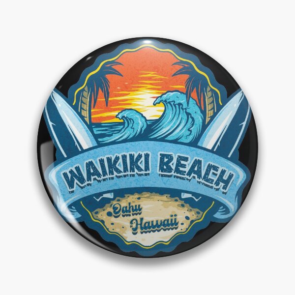 Artikelvorschau, Strand von Waikiki entworfen und verkauft von JordanHolmes.
