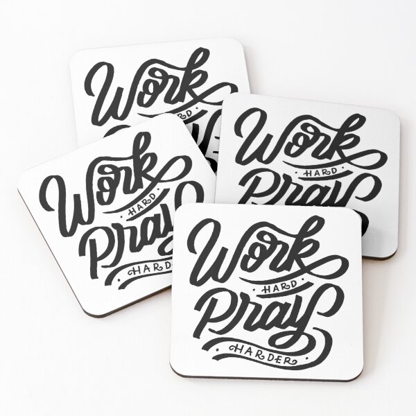 Item preview, Work Hard Pray Harder designed and sold by Gavinstar.