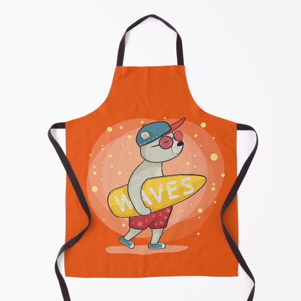 Item preview, Surfing wave bear designed and sold by urban-color.