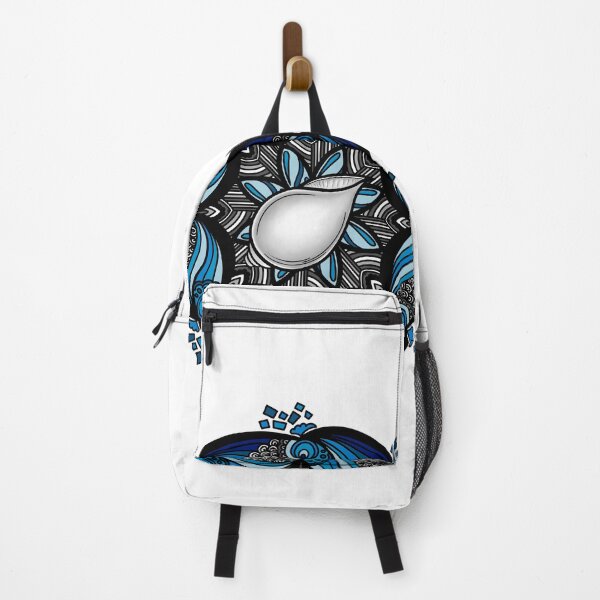 Item preview, Conch with Blue Water Mandala Design  designed and sold by NMARTWORKS.