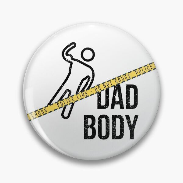 Item preview, Dad Body | Police Line | Crime Scene | funny dad designed and sold by DeltaWhiskey-.