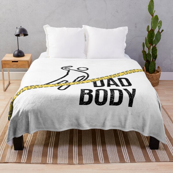 Item preview, Dad Body | Police Line | Crime Scene | funny dad designed and sold by DeltaWhiskey-.