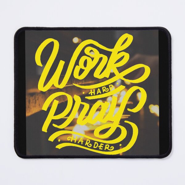 Item preview, Work Hard Pray Harder designed and sold by Gavinstar.