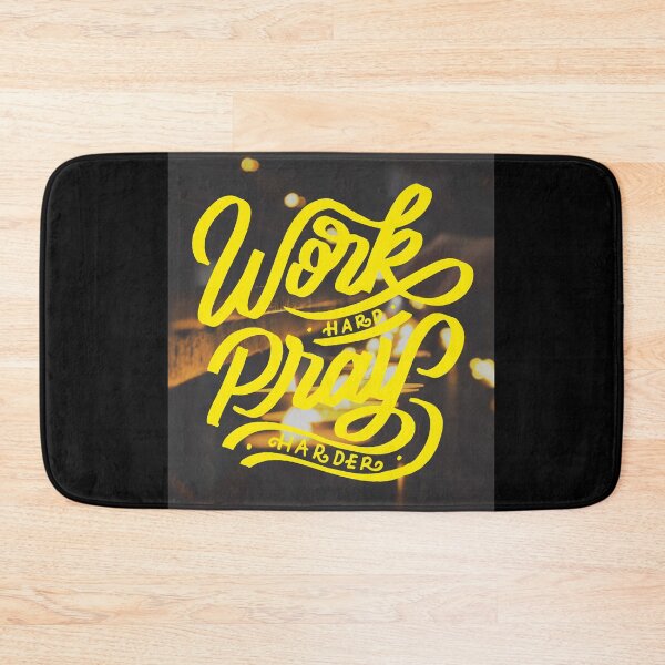 Item preview, Work Hard Pray Harder designed and sold by Gavinstar.