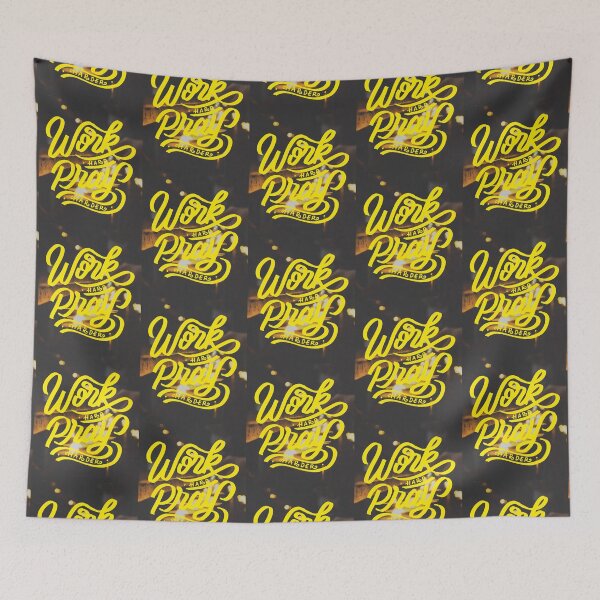 Item preview, Work Hard Pray Harder designed and sold by Gavinstar.