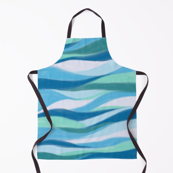 Item preview, Blue Waves Pattern Cute designed and sold by trajeado14.