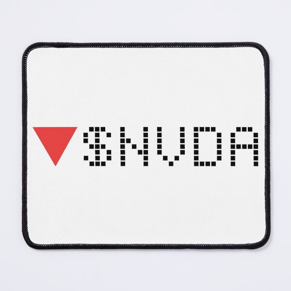 Item preview, NVIDIA Stock Ticker Red designed and sold by frankyou.
