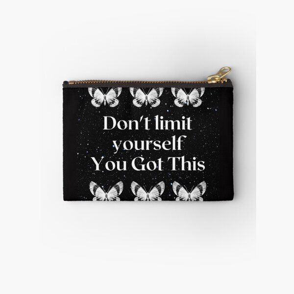 Item preview, Dont limit yourself - butterfly star quote designed and sold by Faeblehoarder.