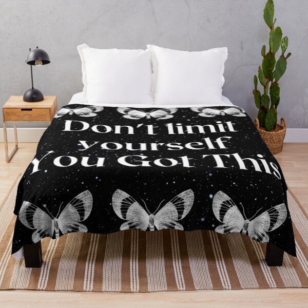 Item preview, Dont limit yourself - butterfly star quote designed and sold by Faeblehoarder.