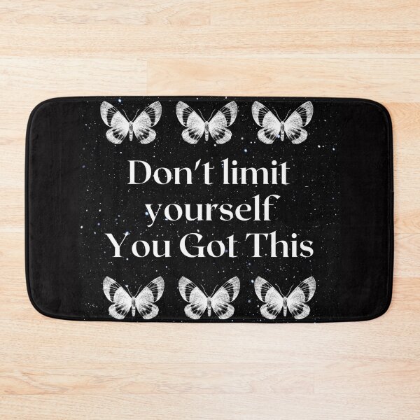 Item preview, Dont limit yourself - butterfly star quote designed and sold by Faeblehoarder.
