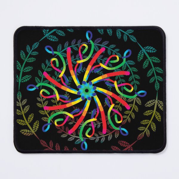 Item preview, mandala 1 - leaf spirit designed and sold by malikaelas.