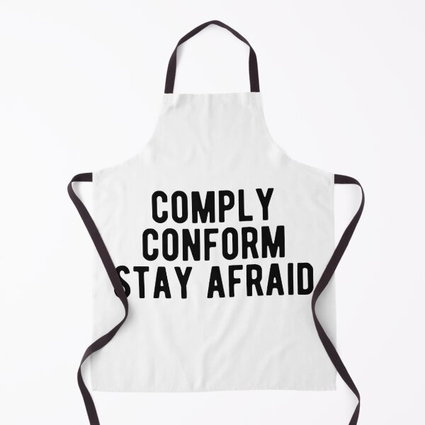 Item preview, Comply Conform Stay Afraid Totalitarian 1984 Coronavirus covid anti mask covid19 designed and sold by Limatees.