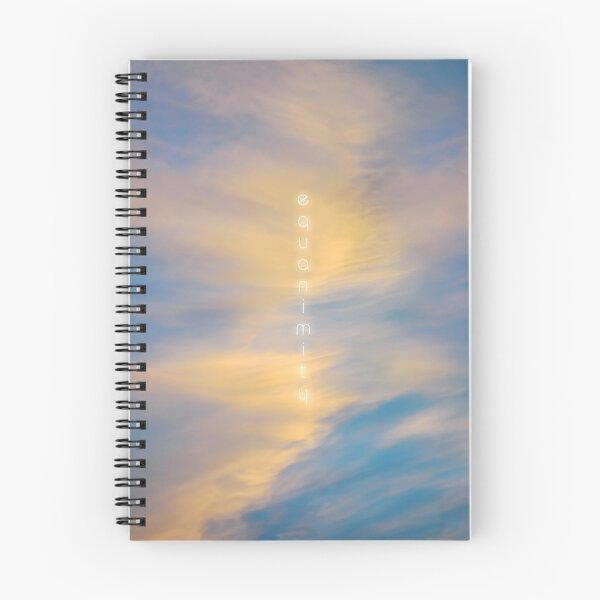 Item preview, Equanimity - Vertical Words of Light on Streaky Sunset Clouds designed and sold by James-Cole.