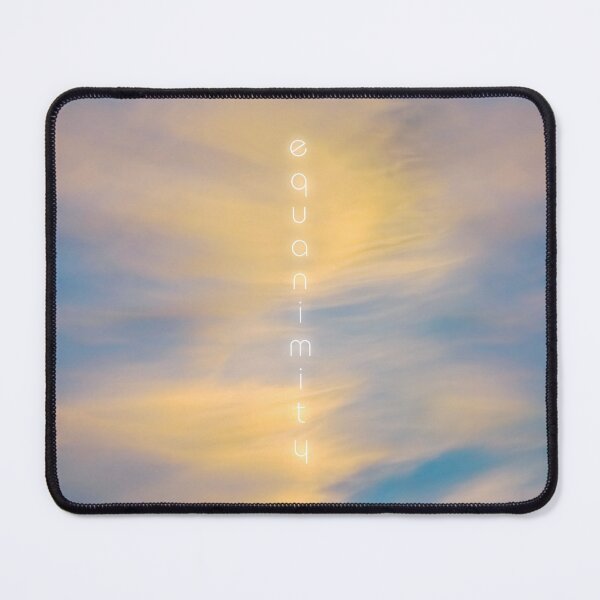 Item preview, Equanimity - Vertical Words of Light on Streaky Sunset Clouds designed and sold by James-Cole.