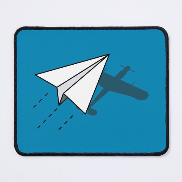 Item preview, Paper Plane Shadow of Real Airplane  designed and sold by Blok45.