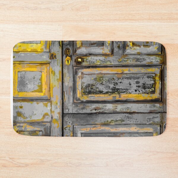 Item preview, Rustic Wooden yellow Door designed and sold by kasthu.