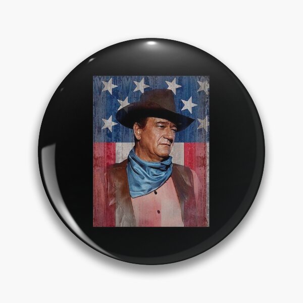 Item preview, Vintage John Distressed American Flag| Perfect Gift|John Wayne designed and sold by sandybeula.