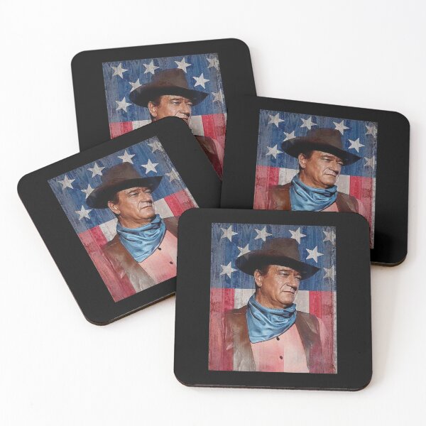 Item preview, Vintage John Distressed American Flag| Perfect Gift|John Wayne designed and sold by sandybeula.