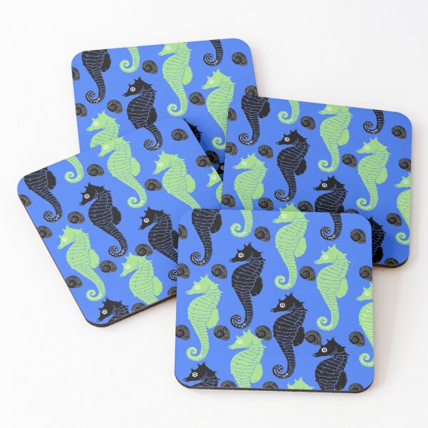 Item preview, Green and Blue Seahorses designed and sold by Minxylynx4.