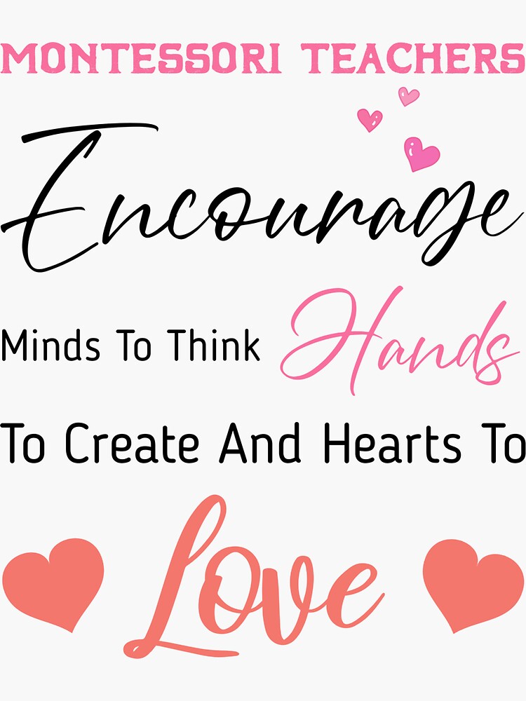 "Montessori Teachers gift ideas Teacher Appreciation and Thank You gift