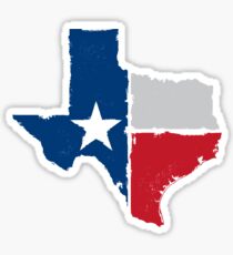 Texas State Flag Sticker