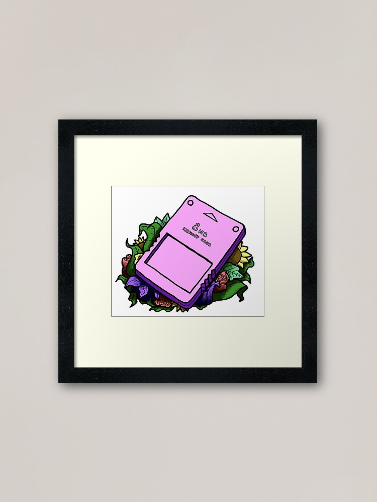 PS2 Memory Card  Sticker for Sale by queerbot
