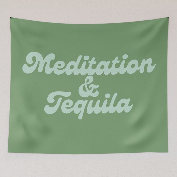 Item preview, Meditation and tequila|summer of love|shawn mendes  designed and sold by Lavannya.