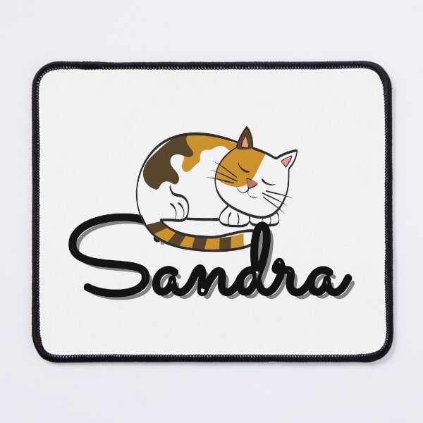 Item preview, Sandra cat lover | amazing cat lover Sandra designed and sold by DeltaWhiskey-.