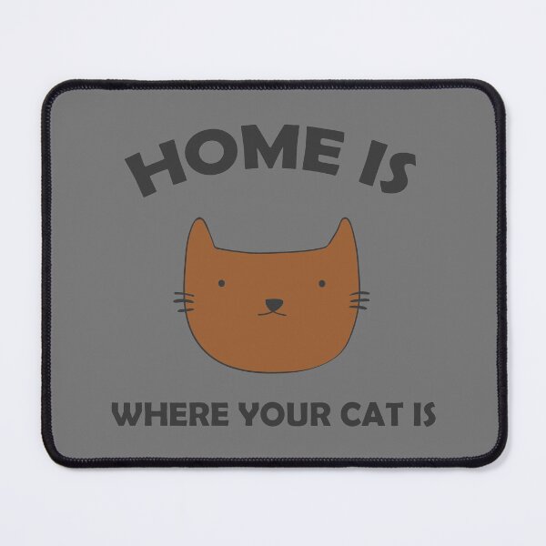 Item preview, Home is Where your Cat is in Orange designed and sold by Interpret108.