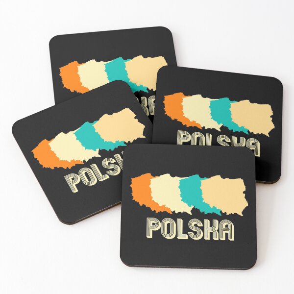 Item preview, Poland Polish Polska Retro Map designed and sold by Mila1946.
