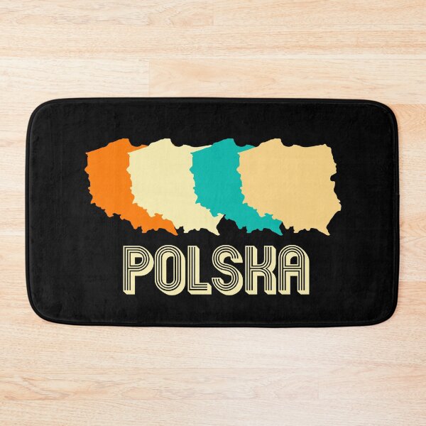 Item preview, Poland Polish Polska Retro Map designed and sold by Mila1946.